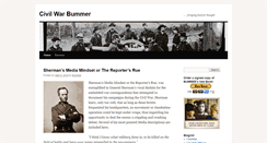 Desktop Screenshot of civilwarbummer.com